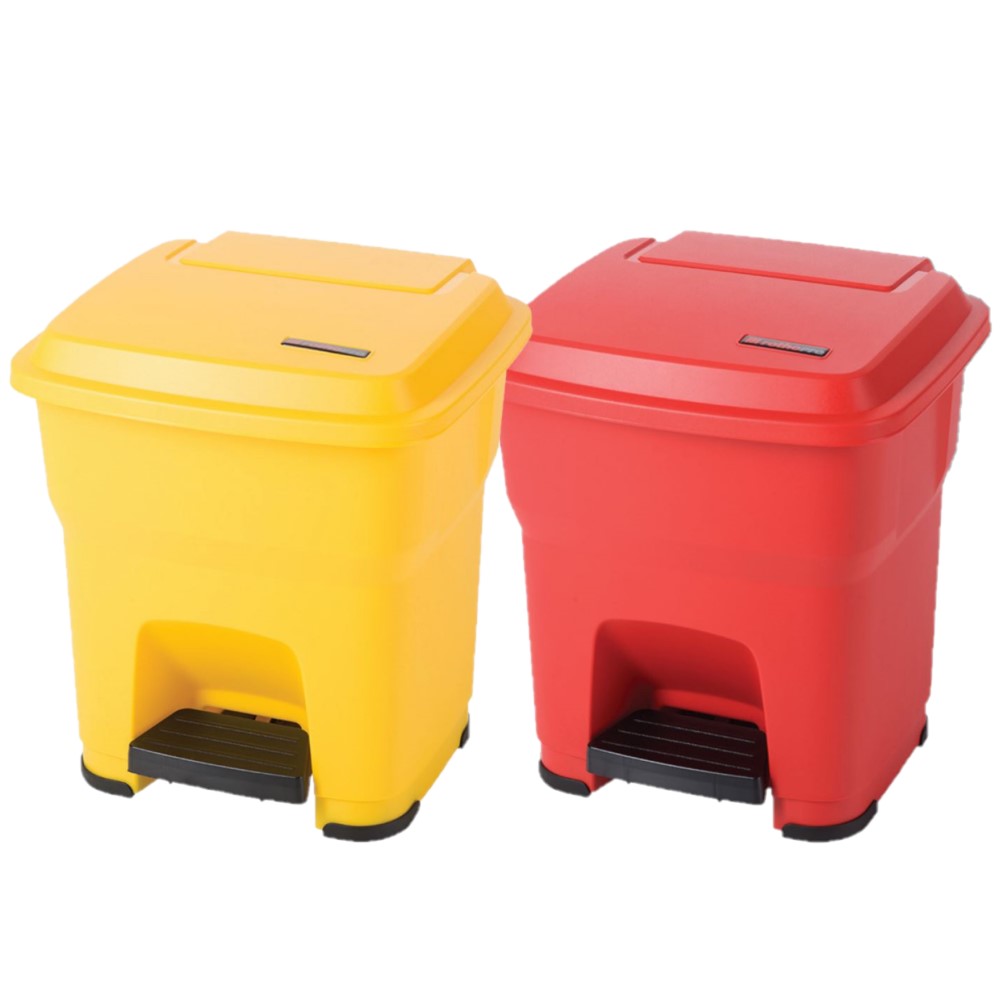 Soft Closing Plastic Pedal Bins 35 Litre (PPB01SL)